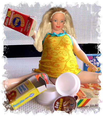 Barbie è obesa!